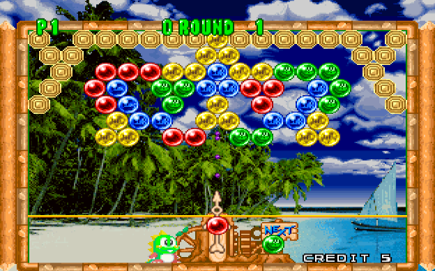 Bust-A-Move 2 - Arcade Edition - Nintendo 64 game screenshot (1998) by Acclaim
